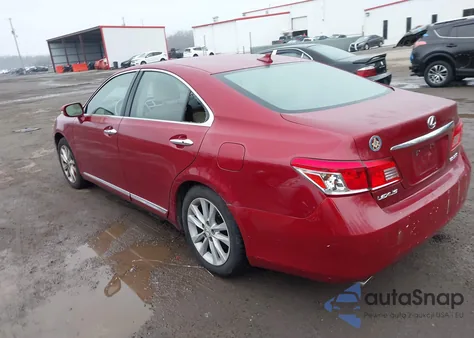 2010 Lexus Es 350 z USA, uszkodzony, nr VIN JTHBK1EG9A2364257